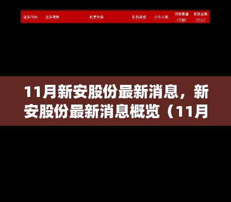 新安股份最新消息概览(11月最新动态)