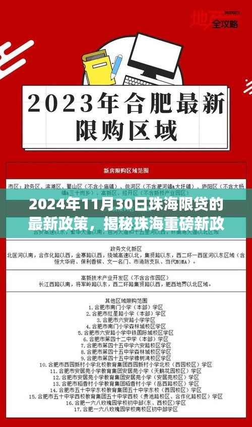 揭秘珠海限贷新政,科技革新引领智能金融生态圈全新体验(2024年11月30日最新政策)