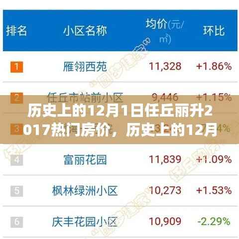 揭秘，历史上的12月1日与任丘丽升房价的崛起背后的故事，探寻任丘丽升热门房价背后的秘密（2017年）