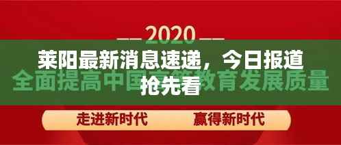 莱阳最新消息速递，今日报道抢先看