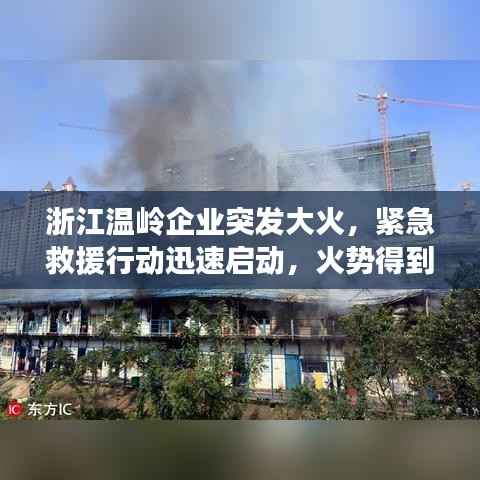 浙江温岭企业突发大火,紧急救援行动迅速启动,火势得到有效控制
