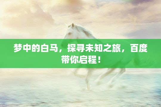 梦中的白马,探寻未知之旅,百度带你启程!